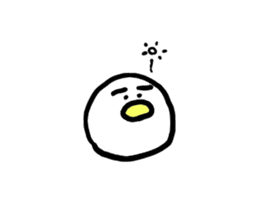 Dango Penguin(White, round penguin) sticker #142193