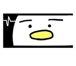 Dango Penguin(White, round penguin) sticker #142194