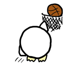 Dango Penguin(White, round penguin) sticker #142196