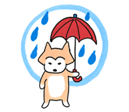 Shiba Inu Gen-chan and his friends sticker #142393
