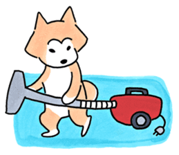 Shiba Inu Gen-chan and his friends sticker #142401