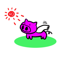 MONSTN (Monster Pig) sticker #143220