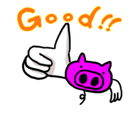 MONSTN (Monster Pig) sticker #143227