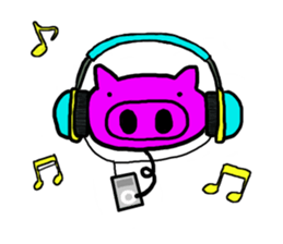 MONSTN (Monster Pig) sticker #143230