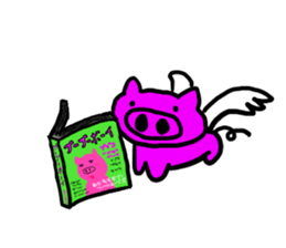 MONSTN (Monster Pig) sticker #143244