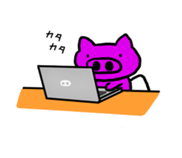 MONSTN (Monster Pig) sticker #143245