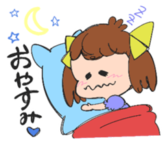 Feelings of a young girl sticker #143336