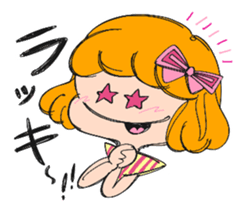 Feelings of a young girl sticker #143362