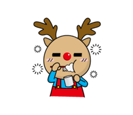 Mr. Lupi and The Boy Wears Red Hat sticker #143413