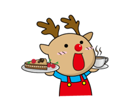 Mr. Lupi and The Boy Wears Red Hat sticker #143417