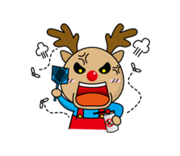 Mr. Lupi and The Boy Wears Red Hat sticker #143422