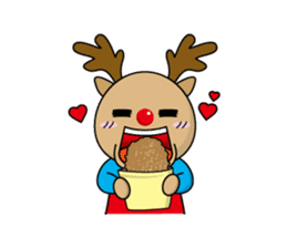 Mr. Lupi and The Boy Wears Red Hat sticker #143425