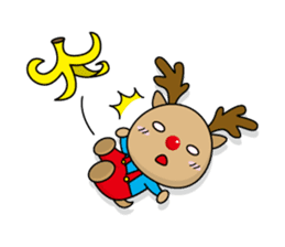 Mr. Lupi and The Boy Wears Red Hat sticker #143427