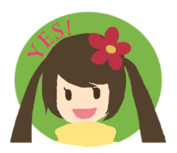 hana chan sticker #143572