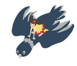 hana chan sticker #143586