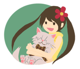 hana chan sticker #143602