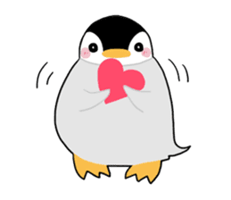 Little penguin and friends sticker #143612