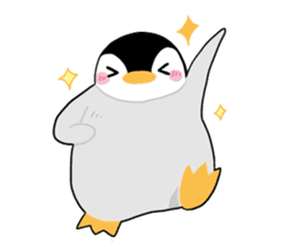 Little penguin and friends sticker #143613