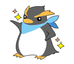 Little penguin and friends sticker #143614