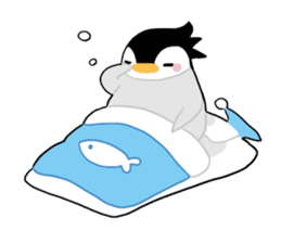 Little penguin and friends sticker #143623