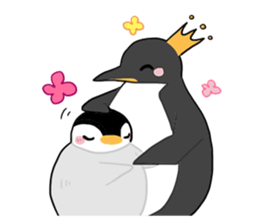 Little penguin and friends sticker #143634