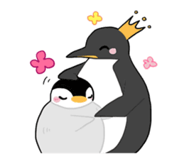 Little penguin and friends sticker #143634