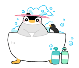 Little penguin and friends sticker #143640