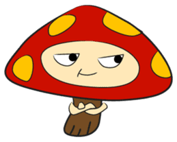 Disdain mushrooms sticker #143852