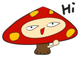 Disdain mushrooms sticker #143853
