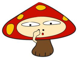 Disdain mushrooms sticker #143865