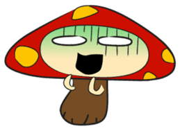 Disdain mushrooms sticker #143866
