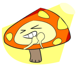 Disdain mushrooms sticker #143872
