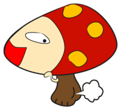 Disdain mushrooms sticker #143879