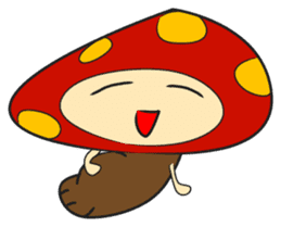 Disdain mushrooms sticker #143882