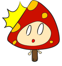 Disdain mushrooms sticker #143891