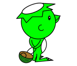 Kappa-kun sticker #144012