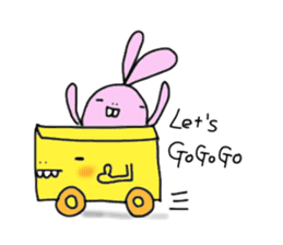 Hakoiri Rabbit sticker #144535