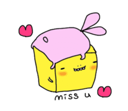 Hakoiri Rabbit sticker #144536