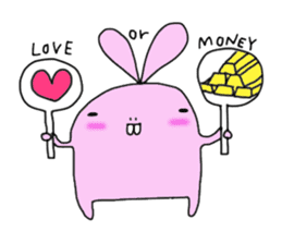 Hakoiri Rabbit sticker #144547