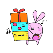 Hakoiri Rabbit sticker #144549