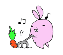 Hakoiri Rabbit sticker #144555