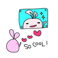 Hakoiri Rabbit sticker #144559