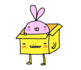 Hakoiri Rabbit sticker #144562