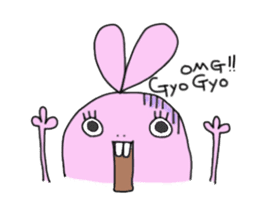 Hakoiri Rabbit sticker #144564