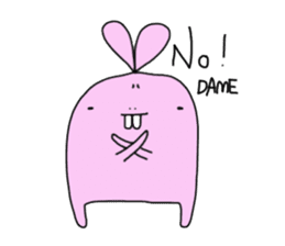 Hakoiri Rabbit sticker #144566