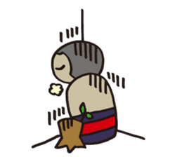 Coquettish Kokesshi sticker #144940