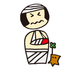 Coquettish Kokesshi sticker #144951