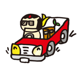 Coquettish Kokesshi sticker #144954