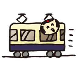 Coquettish Kokesshi sticker #144955