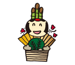 Coquettish Kokesshi sticker #144968